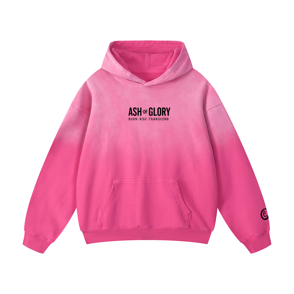 Heavyweight Sunfade Oversized Hoodie - 4 diffetent Colors