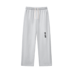 Contrast-Stitched Fleece Sweatpants
