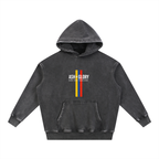 Snow Wash Fleece Oversize Hoodie