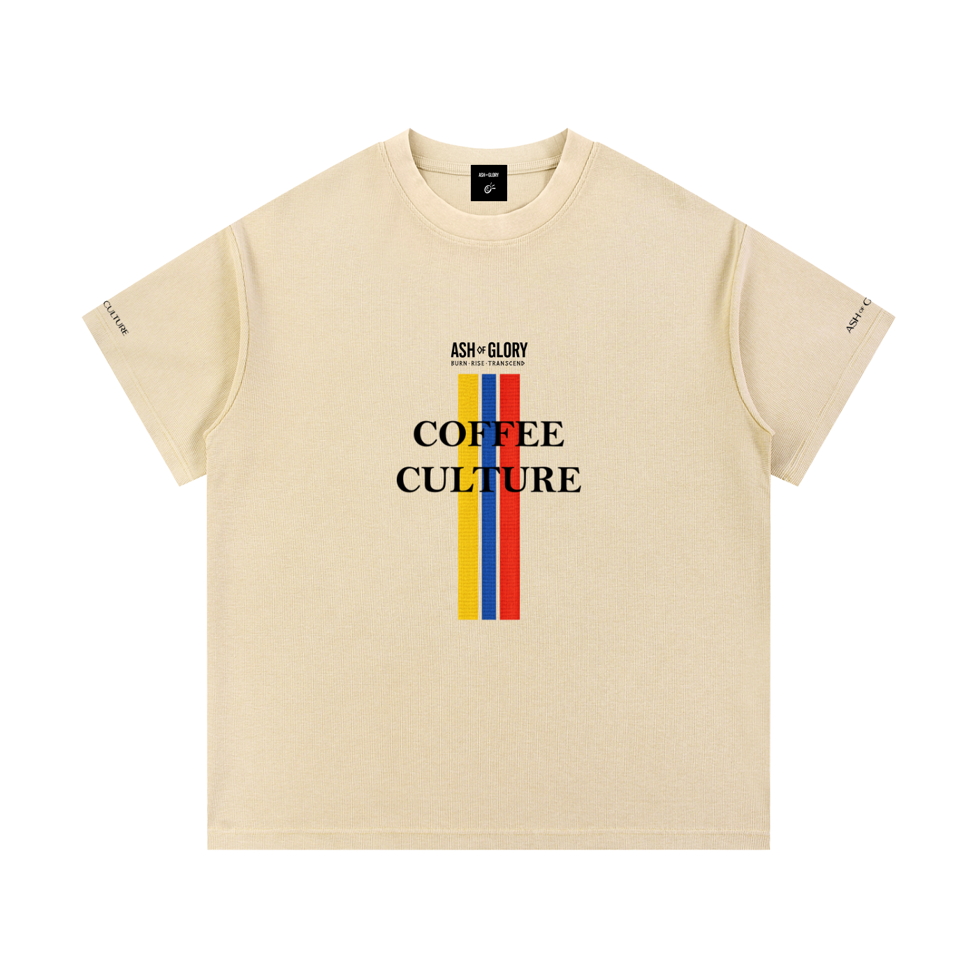 Mineral Wash Waffle Knit  COLOMBIAN CULTURE T-Shirt