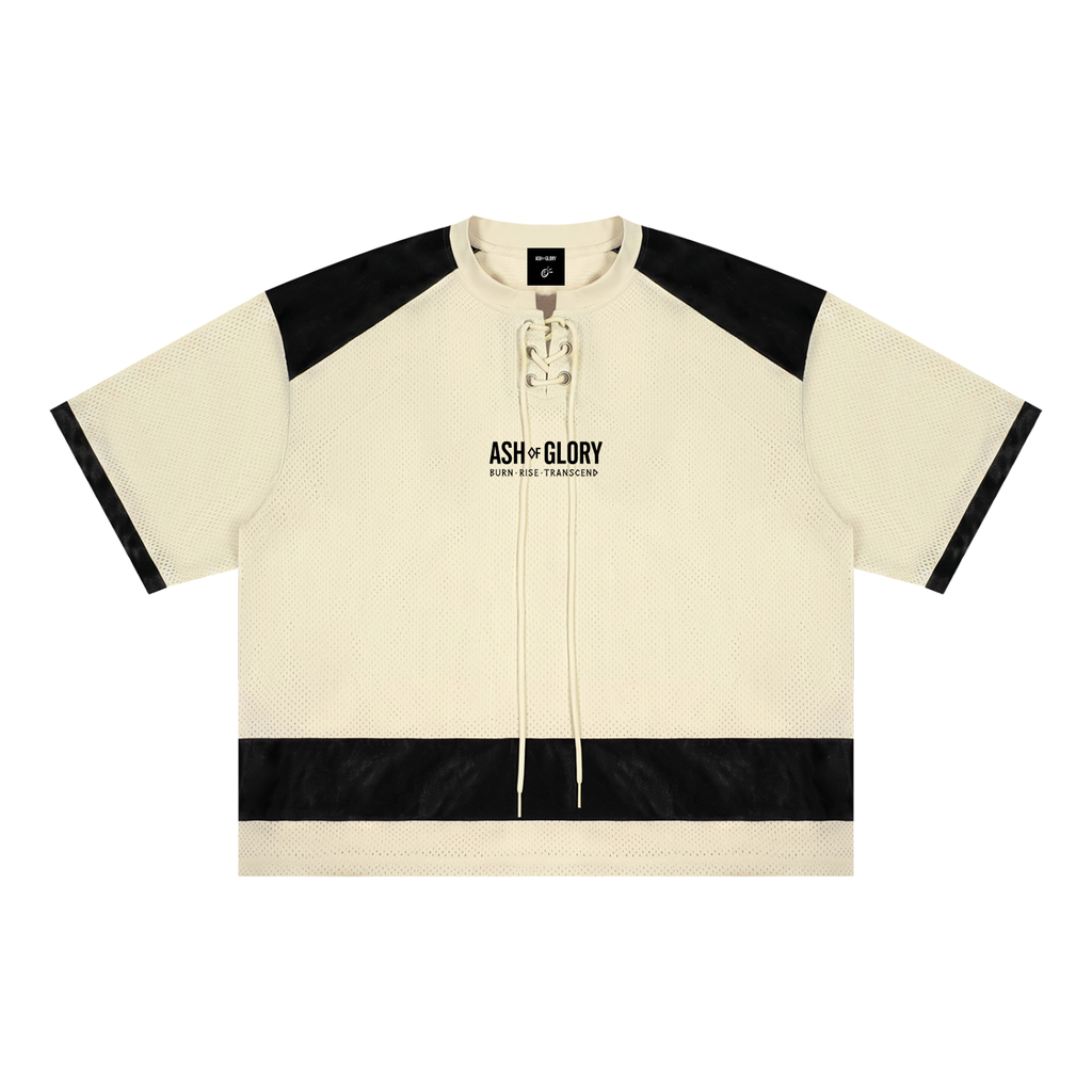 Unisex Raglan Sleeve Mesh Boxy