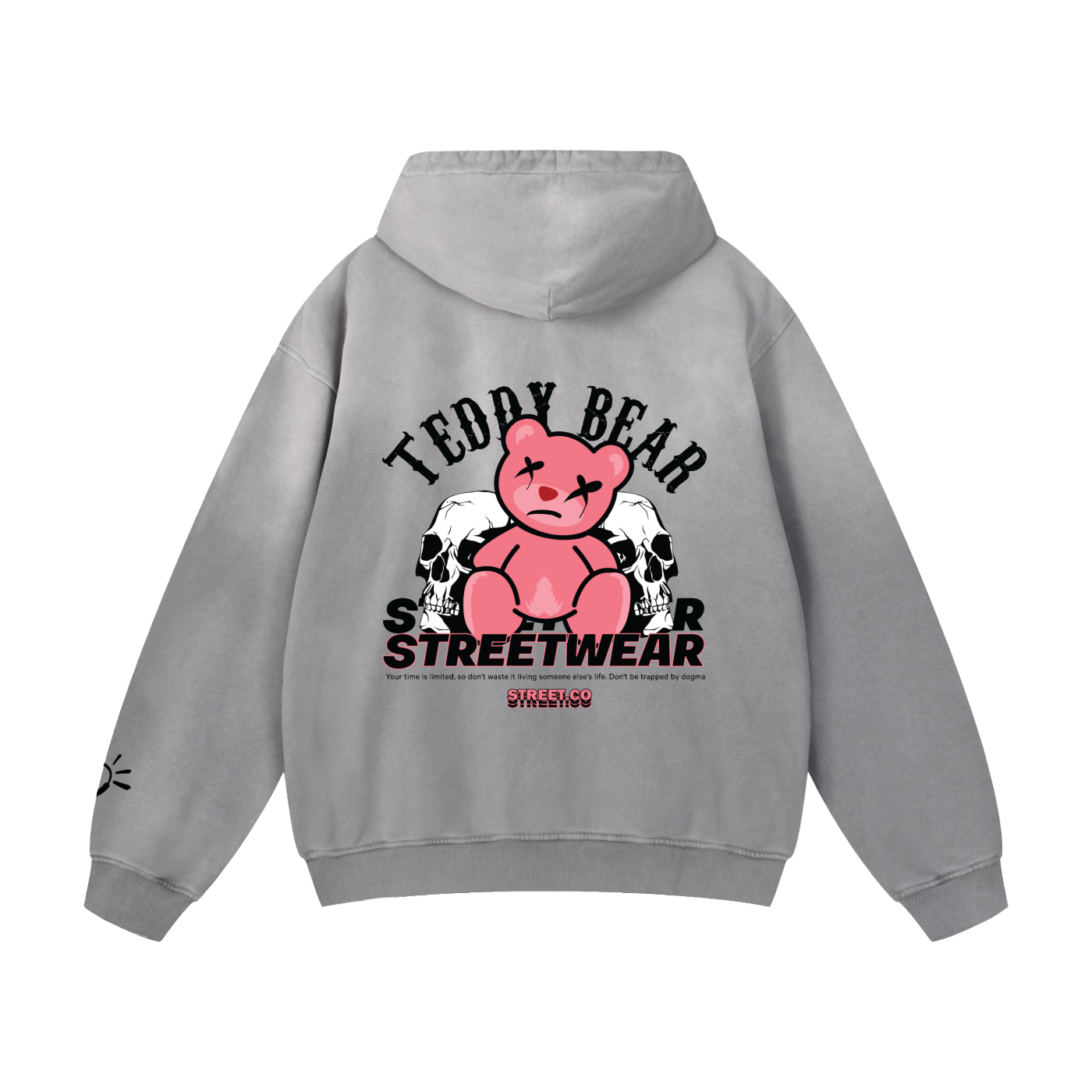Heavyweight Sunfade Oversized Hoodie - 4 diffetent Colors