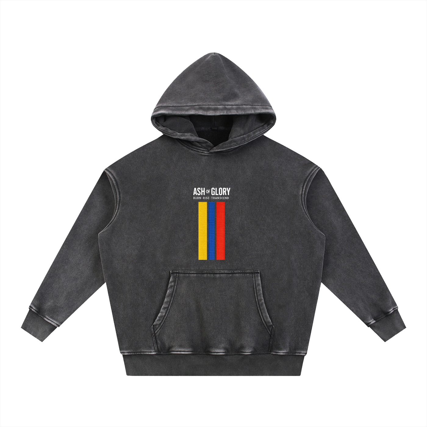 Snow Wash Fleece Oversize Hoodie