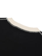 Contrast-Stitched Cotton T-Shirt