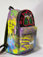 mochila de cuero sintético
