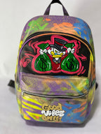 mochila de cuero sintético